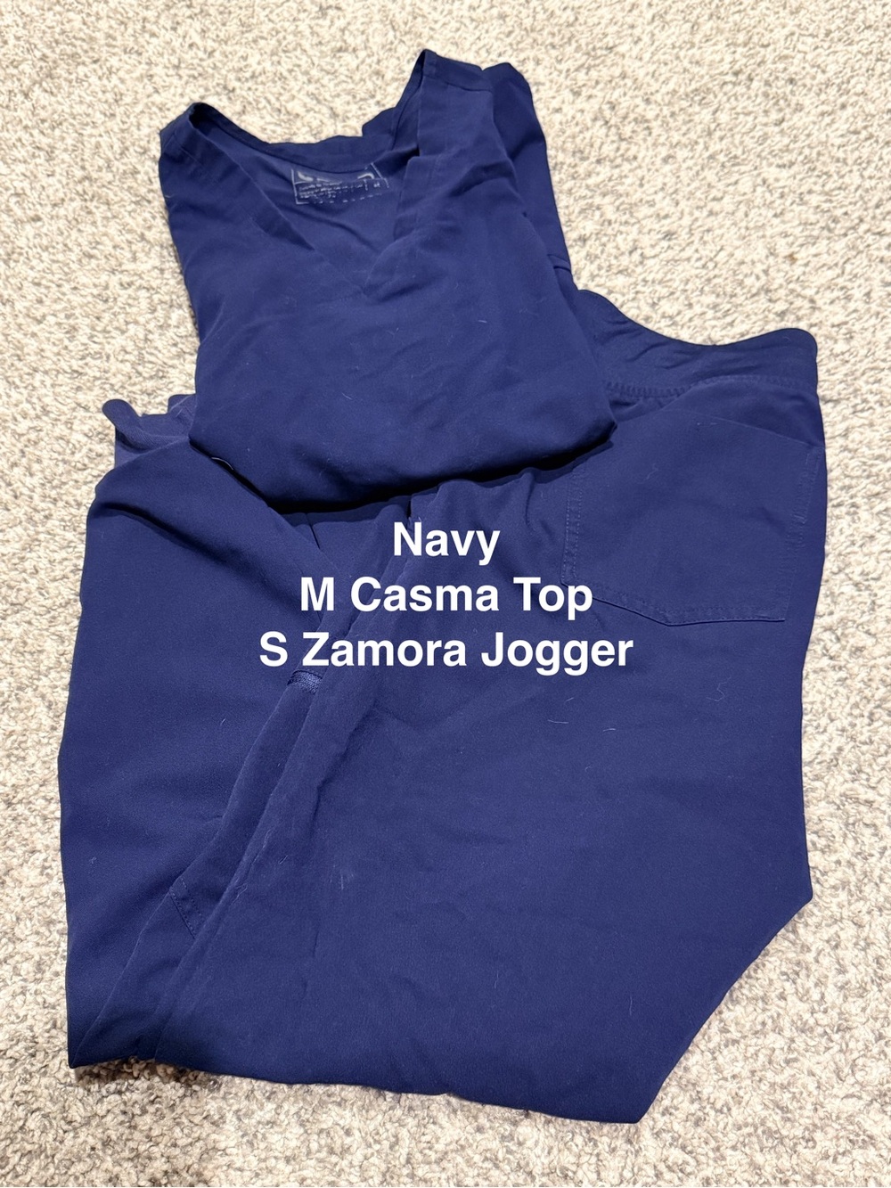 FIGS Navy Scrubs - 5 SETS!